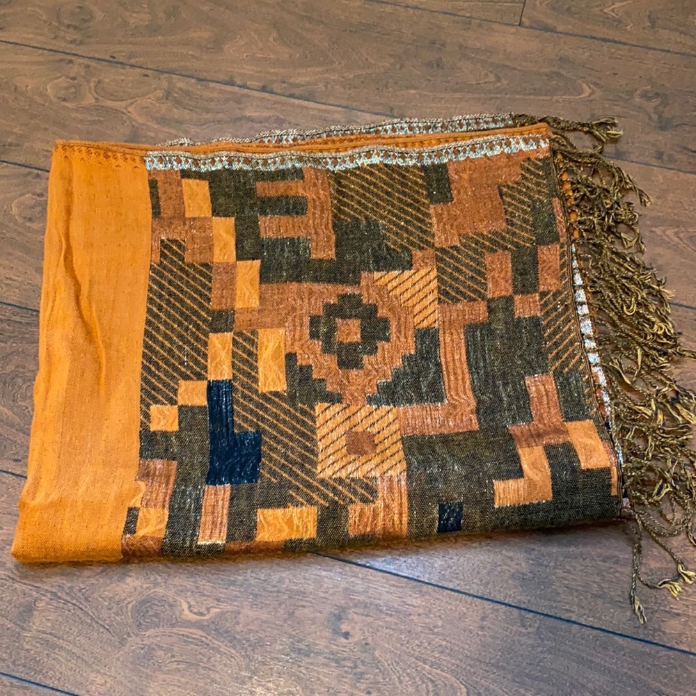 Light Weight Scarf - Autumn Color